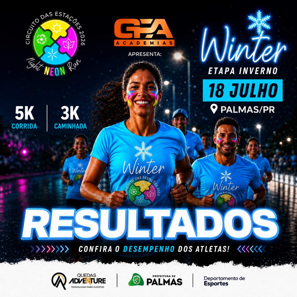 WINTER NEON NIGHT RUN - Circuito das Estações 2026