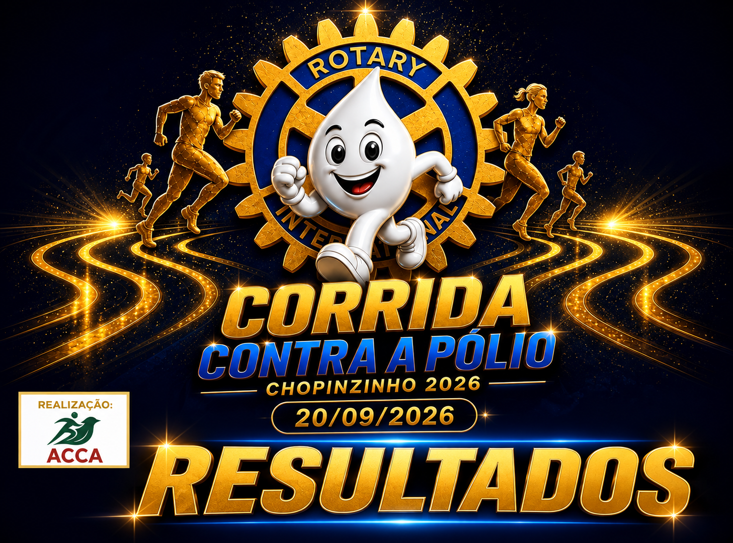 CORRIDA CONTRA A PÓLIO - CHOPINZINHO/PR