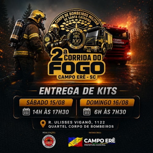 2ª CORRIDA DO FOGO - CAMPO ERÊ/SC